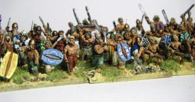 Gallic Close Formation Infantry
Mixed manufacturers, complex shield patterns from Veni Vidi Vici
Keywords: Gallic galatian EGERMAN