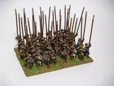 Medieval Pikemen
Ive now uploaded a clearer "main" picture for this one - click on the intermediate sized picture to see it
Keywords: medgerman medfoot