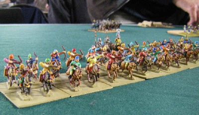 Sassanid Light Horse bowmen
Photographed at Roll Call 2008
Keywords: saka parthian