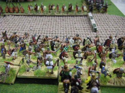 Gallic Foot advancing
Keywords: gallic