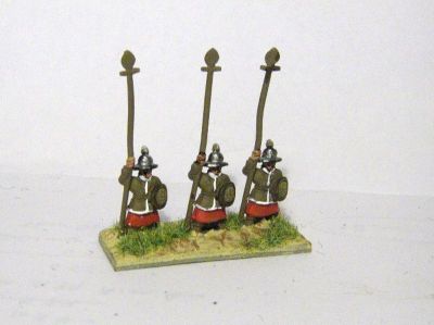 Song Chinese Infantry Spearmen
Navwars Naismith range
Keywords: Song Ming