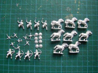 Mamluk Cavalry 
Ghulam Heavy Cavalry (2 variants - mace / bow) unarmoured horse CI2
Keywords: mamluk