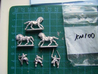 Turcomans shooting/attacking, on Turkish horses (x 3)
Turcomans shooting/attacking, on Turkish horses (x 3) KM 100
Keywords: turkoman