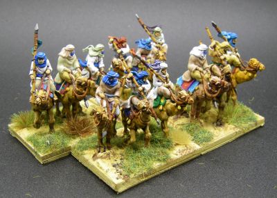 Red Copper Camels
Comparing some printed at 90% of the recommended "15mm" nominal scale, and some at "proper" 15mm nominal scale 
