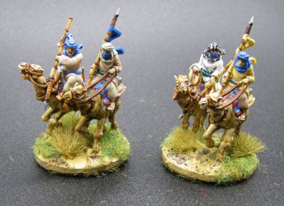 Red Copper 3D printed camels
