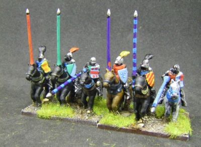3D printed Early Knights 
These are quite early Eskice-designed figures, and may well be more suited to printing in 10mm.  The more recent sculpts look like they could be better at 15mm than these.
Keywords: efknights