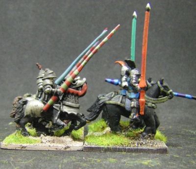 3D printed Early Knights 
Size comparison with Museum (standard size print from Eskice files) 
Keywords: efknights
