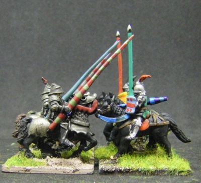 3D printed Early Knights 
Size comparison with Museum (standard size print from Eskice files) 
Keywords: efknights