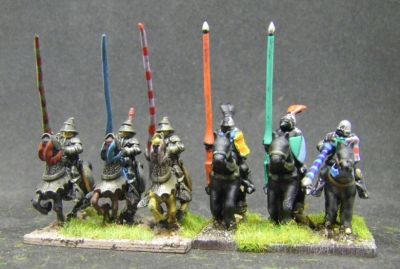 3D printed Early Knights 
Size comparison with Museum (standard size print from Eskice files) 
Keywords: efknights