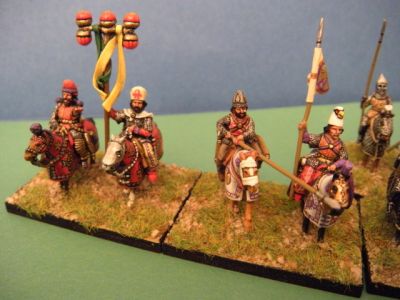 Sassanid Cavalry
Sassanid Cavalry from AB Miniatures painted by a professional painter Marco Betti. Pictures provided by and also available on [url=http://s420.photobucket.com/albums/pp284/passerotto_2008/]Andrea's Photobucket site[/url].
Keywords: sassanid