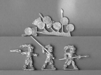 Aztec Jaguar Knight Spearmen
Aztecs from [url=https://fighting15s.com/]Fighting 15's[/url] Gladiator Games ranges. Some are also suitable for other Meso-American armies
Keywords: Aztec