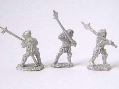 Low Countries halberdiers
New figures from Donnington, to be released at Salue 2009. 
Keywords: medfoot