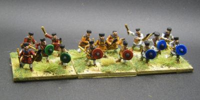 Slingers and Javelinmen
WE-BE08 Early Byzantine (Justinian) - Psiloi (Slingers (12) & Javelins (12)
Keywords: MBYZANTINE