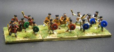 Slingers and Javelinmen
WE-BE08 Early Byzantine (Justinian) - Psiloi (Slingers (12) & Javelins (12)
Keywords: MBYZANTINE