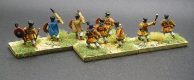 Slingers and Javelinmen
WE-BE08 Early Byzantine (Justinian) - Psiloi (Slingers (12) & Javelins (12)
Keywords: MBYZANTINE
