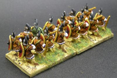 "Patrician" or Late Imperial Roman Legionaries 
With LBMS Shield transfers
