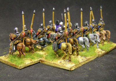 Roman Clibanarii Cavalry
Kontos, bow, shield. Random mix of 12 cavalry, including command. Figure code WE-RM09 Roman Clibanarii, 3rd century
Keywords: EIR LIR ebyzantine