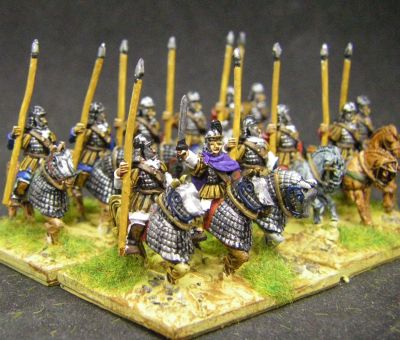 Roman Clibanarii Cavalry
Kontos, bow, shield. Random mix of 12 cavalry, including command. Figure code WE-RM09 Roman Clibanarii, 3rd century
Keywords: EIR LIR ebyzantine