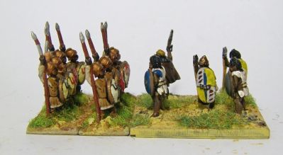 Peltast & Skirmisher infantry with Essex Carthaginian Spearmen
Keywords: Numidian, Carthaginian, Comparison