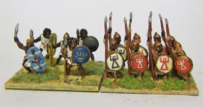 FiB Peltast & Skirmisher infantry with Essex Carthaginian Spearmen
Peltast & Skirmisher infantry with Essex Carthaginian Spearmen
Keywords: Numidian, Carthaginian, Comparison