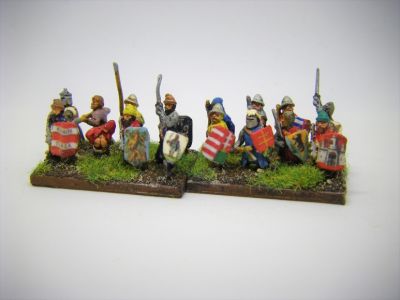 Armati Halberdiers & Swordsmen
Downloaded and printed shield patterns from a search for Hungarian Shields on Pinterest
