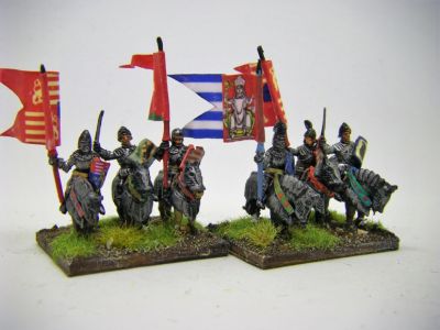 Knights
Essex Eastern Medieval range. Flags from the Wayback Machine archive of Kriegspiel.dk

