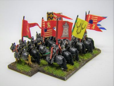 Knights
Essex Eastern Medieval range. Flags from the Wayback Machine archive of Kriegspiel.dk
