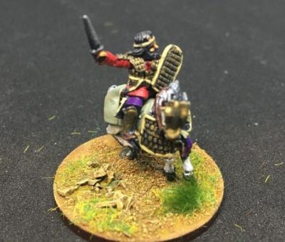 Forged in Battle Kickstarter Scythians
Painted by Dave Saunders
Keywords: Skythian, Hun