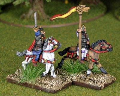 German Mounted Command
Germans from after the end of Rome by [url=http://khurasanminiatures.tripod.com/]Khurasan Miniatures[/url], pictures with kind permission of the manufacturer
Keywords: gothcav 