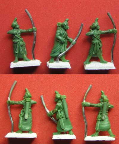 KM-1107	Indian archers, bow and broadsword (x 12)
Graeco bactrians from [url=http://khurasanminiatures.tripod.com/kushan.html]Khurasan[/url], painted by [url=http://www.ravenpainting.co.uk/]Raven painting[/url] 
Keywords: GRAECO Indian