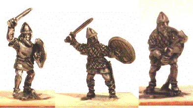 Viking Infantry from Khurasan Miniatures- Bondi
New vikings from [url=http://khurasanminiatures.tripod.com/viking.html]Khurasan Miniatures[/url]. Viking Bondi/Raider/Hird/Leidang etc. infantry block, mixture of weapons (x 24, twelve different poses in each pack
Keywords: Viking