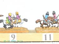 MAC09 Bactrian greek light cavalry + MAC11 Arachosian light cavalry
Picts of [url=http://www.spanglefish.com/mickyarrowminiatures/]Mick Yarrow Miniatures[/url] from the manufacturers site, with permission of Mick Yarrow
Keywords: hcav