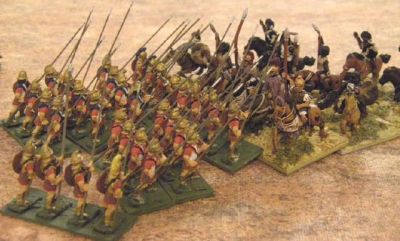 Pontic Pikemen attacked by Numidian cavalry
Keywords: NUMIDIAN