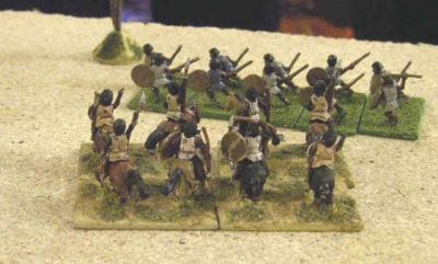 Numidian cavalry chase down numidian foot
Keywords: numidian