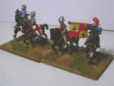 Mounted Crossbowmen
from http://www.vexillia.ltd.uk/
