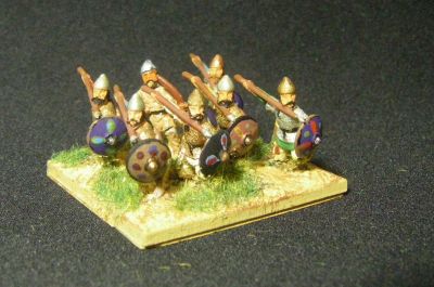 Sassanid Dailami
2017 paint scheme 15mm Sassanids - based for ADLG
Keywords: Sassanid, arabfoot, Dailami