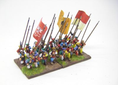 Blue Moon Swiss Kiel
the rather large 15/18mm Blue Moon pikemen
Keywords: Swiss