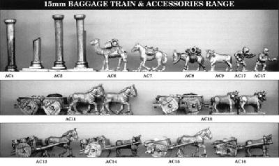 Baggage Range from Tin Soldier
Range from Tin Soldier. For figure codes see their website at [url=http://www.tinsoldieruk.com/]Tin Soldier UK[/url]
