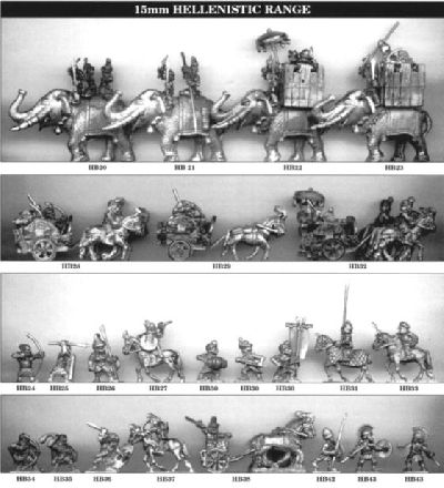 Hellenistic Range from Tin Soldier
Range from Tin Soldier. For figure codes see their website at [url=http://www.tinsoldieruk.com/]Tin Soldier UK[/url]
Keywords: hhfoot hcav hfoot hskirmishers