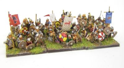 Two Dragons Vikings
Vikings from Two Dragons, with the odd Irregular Minis figures in there too
Keywords: Viking