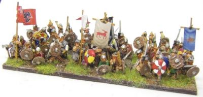 Two Dragons Vikings
Vikings from Two Dragons, with the odd Irregular Minis figures in there too
Keywords: Viking