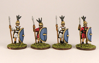 Mid Republican Romans
MRR troops from Warmodelling. Photos by kind permission of [url=http://www.warmodelling.co.uk/]Battle Miniatures[/url], one of their UK resellers
Keywords: MRR