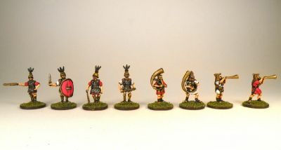 Mid Republican Romans
MRR troops from Warmodelling. Photos by kind permission of [url=http://www.warmodelling.co.uk/]Battle Miniatures[/url], one of their UK resellers
Keywords: MRR