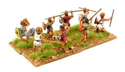 Greek Skirmishers 
Skirmishers painted by [url=http://www.warpainter.net]Warpainter[/url]
Keywords:  hskirmisher 