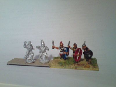 Spanish Infantry compared
New from Xyston - nicely cast as usual, and definitely not at the monster end of their scale range. Seen here next to painted Corvus Belli troops
Keywords: ASPANISH