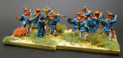 Takabara infantry
With LBMS shield transfers
