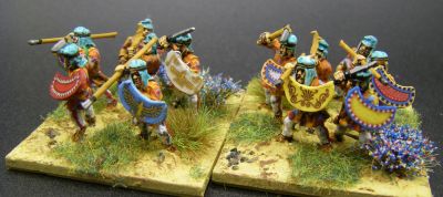 Takabara infantry
With LBMS shield transfers
