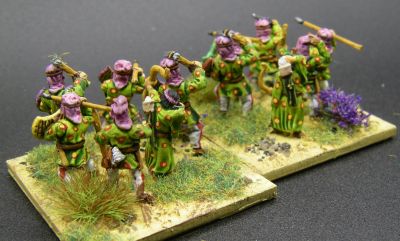 Takabara infantry
With LBMS shield transfers
