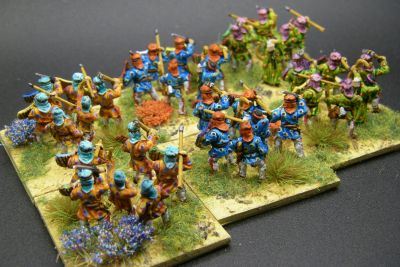 Takabara infantry
With LBMS shield transfers
