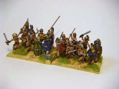 Gaeasati from Xyston & Warmodelling
Mixed Gaeasati and Gallic Nobles from Xyston, with other figures from Fantassin / Warmodelling
Keywords: ancbritish gaeasati gallic